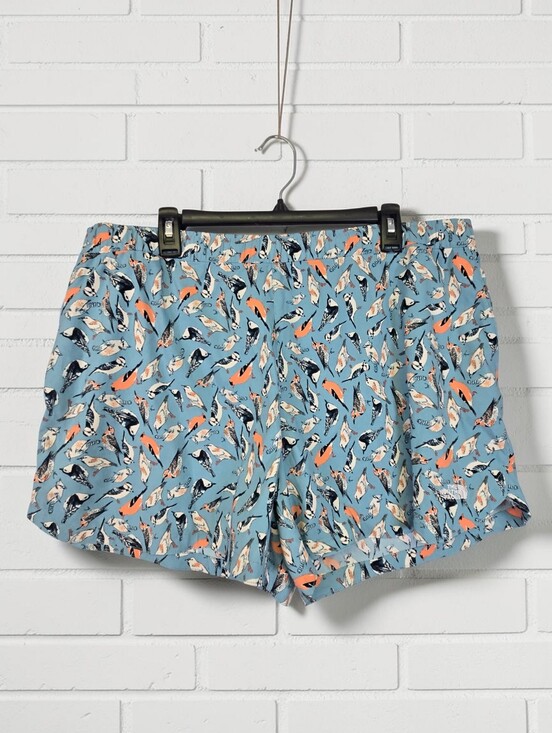 The North Face Pants - North Face Womens Class V Quick Dry Short Light Blue Bird Print Pockets Size XXL